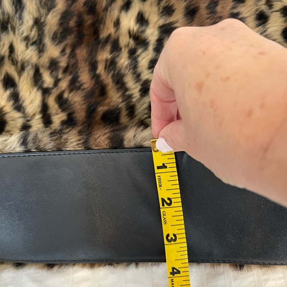 Faux fur tote in great condition fashionable laptop or everyday shopping tote - Picture 5 of 11